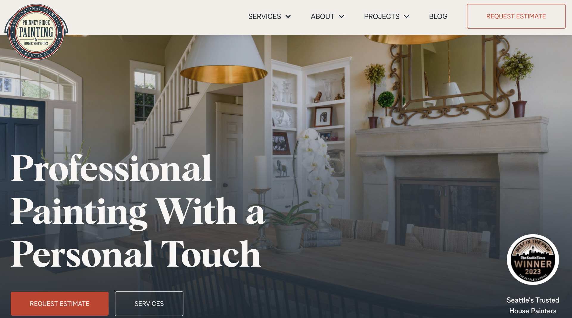 Phinney Ridge Painting — website by Janova Services