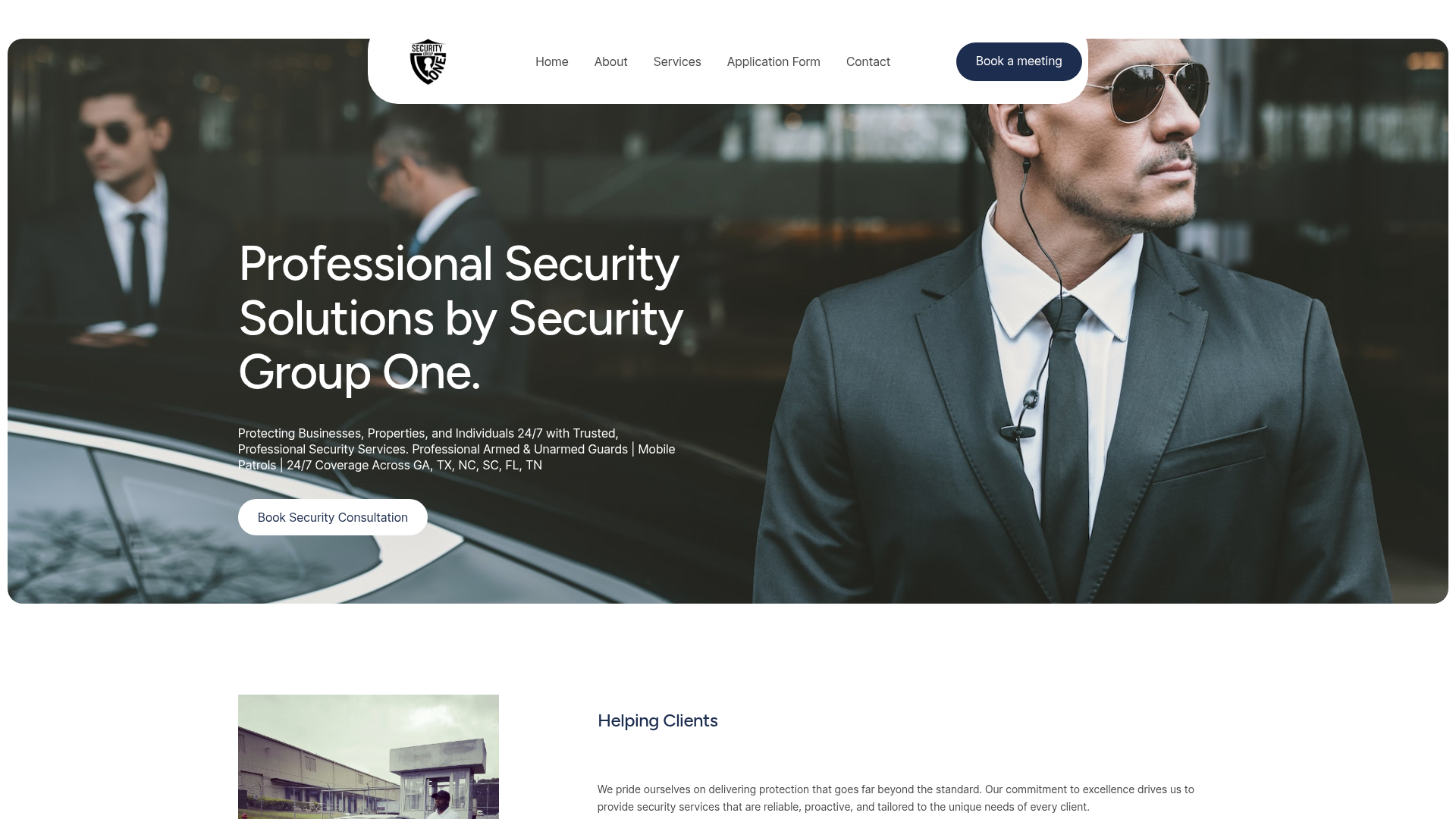 SG1 Protect — website by Janova Services